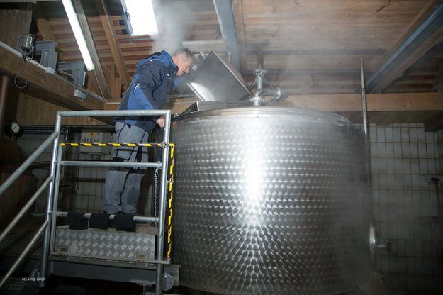 Zoigl Bilder zum Zoiglbrauvorgang