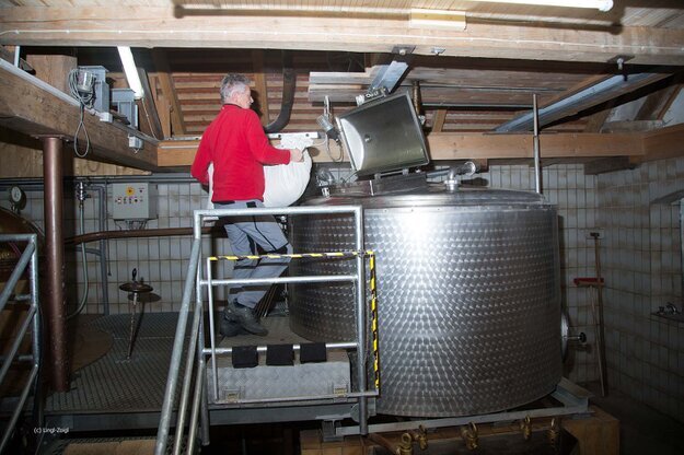 Zoigl Bilder zum Zoiglbrauvorgang