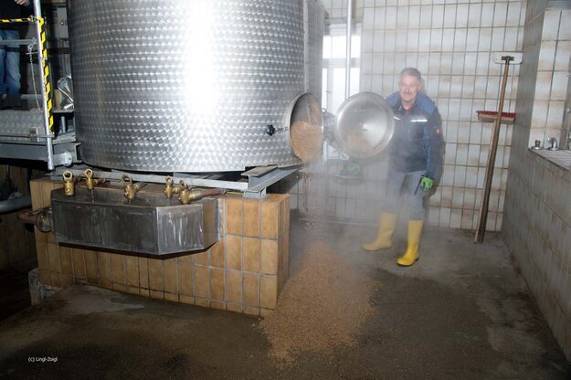 Zoigl Bilder zum Zoiglbrauvorgang