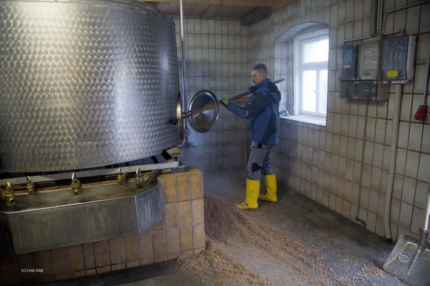 Zoigl Bilder zum Zoiglbrauvorgang