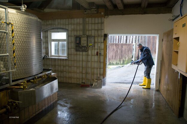 Zoigl Bilder zum Zoiglbrauvorgang